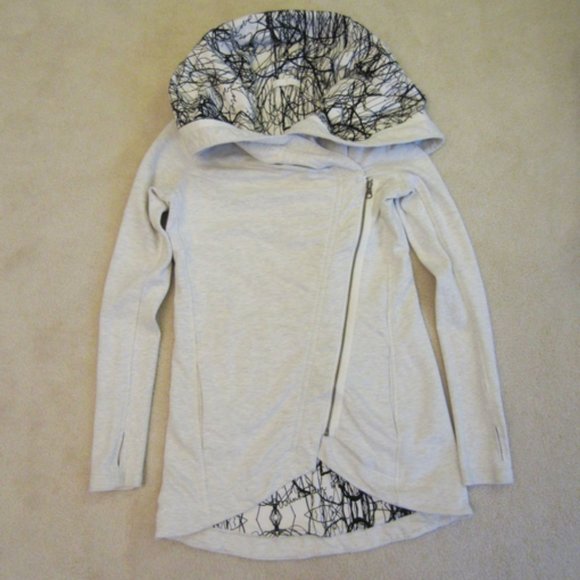 Lululemon Method Wrap Heathered Ghost Nesting Bird - Picture 2 of 8